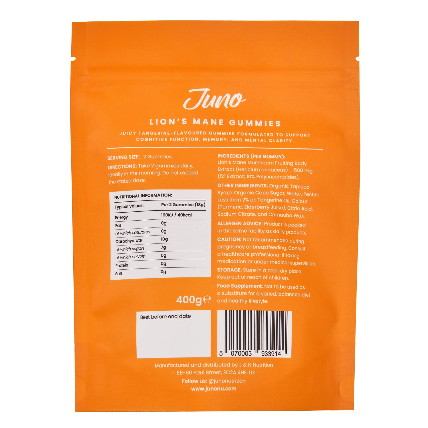 Lion's Mane Gummies